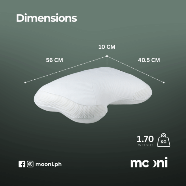 Mooni Relax EarthKind Pillow | Orthopedic Support & Comfort