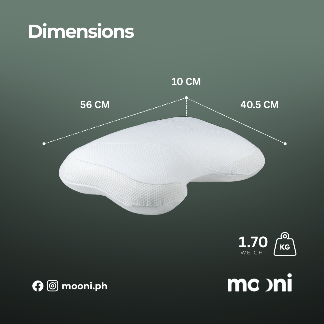 Mooni Relax EarthKind Pillow | Orthopedic Support & Comfort